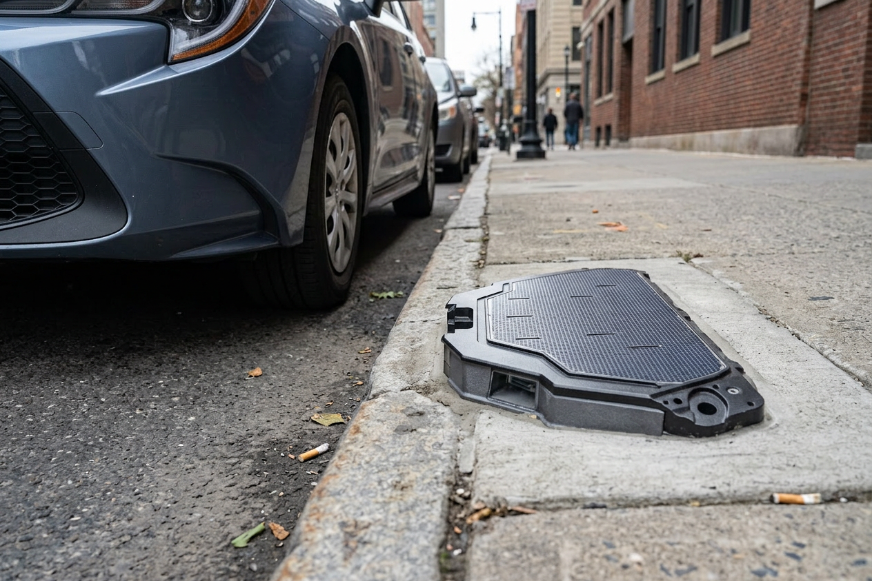 CurbMaster curb-facing sensor